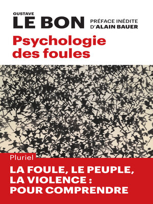 cover image of Psychologie des foules